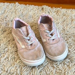 Toddler girl, pink Vans. Size 10.